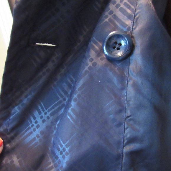 ANNE KLEIN Spring/Fall Jacket.  Navy Blue.  Size XL. - Picture 8 of 11